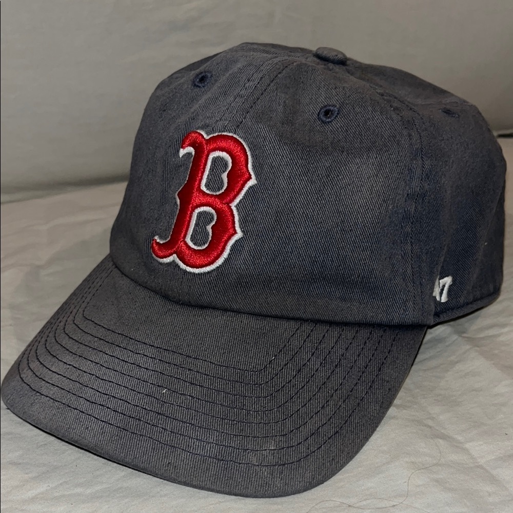 Boston Red Sox '47 Clean Up Cap - Navy with Red B